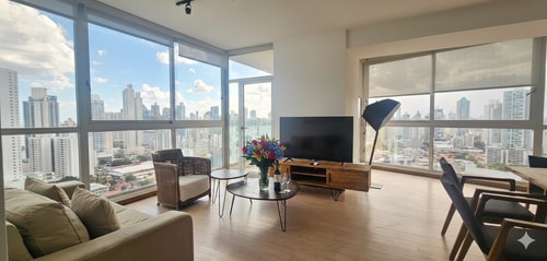Stunning 3BR with Views, Balcony & Parking