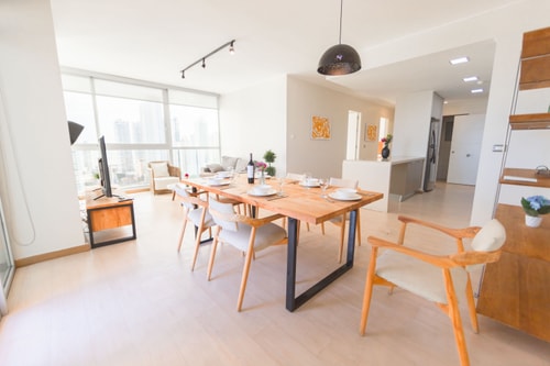 Luxury 3BR Oceanview apt parking&balcony