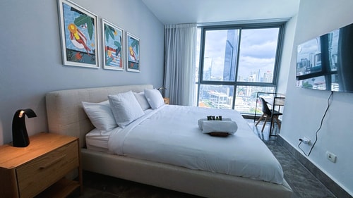 Exclusive and cozy 1BR balcony in Yoo Panama