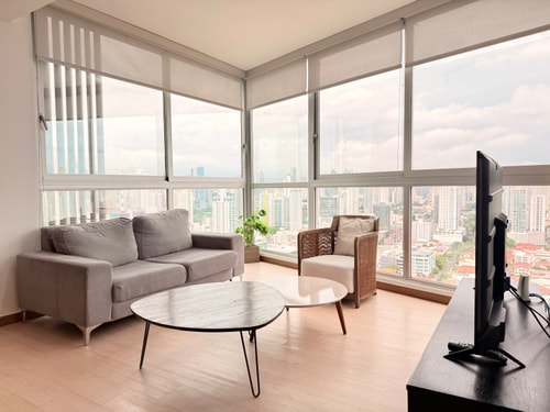 Stunning 3BR with Views, Balcony & Parking