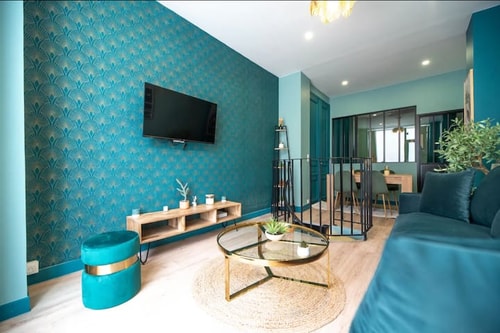 Cute & Colourful Flat near Eiffel Tower