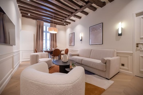 Luxury one bedroom flat near the Louvre III