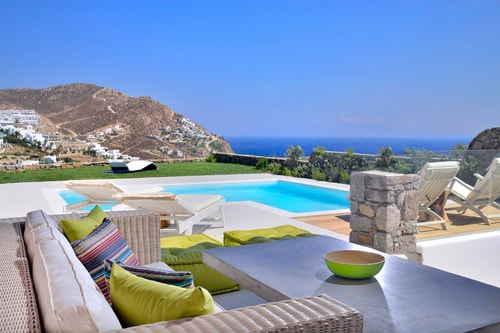 Luxury modern villa with swimming pool in Mykonos The Prestige Villa Collection