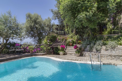 Villa Lino with private pool near Positano Villas in Italy