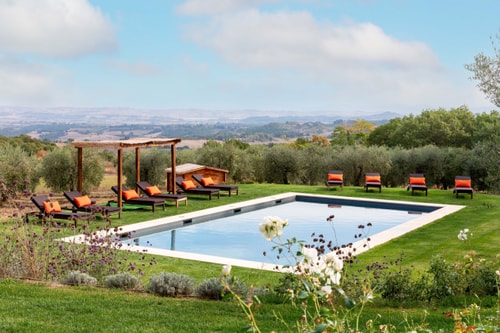 Villa Caprese - Private villa with pool in Tuscany Villas in Italy