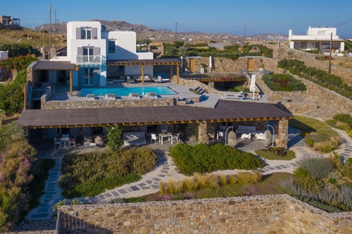 Luxury modern villa with swimming pool in Mykonos The Prestige Villa Collection