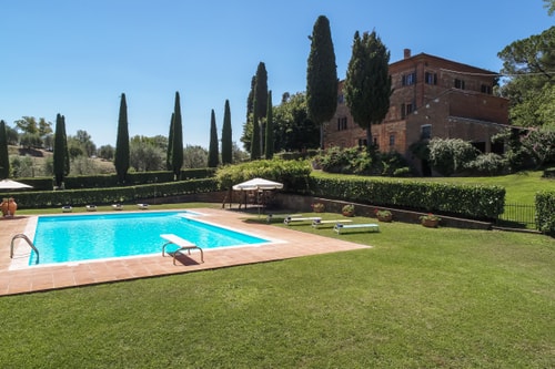 Villa Cielo - Large Tuscan Villa with Pool Villas in Italy