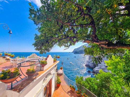 Villa Furore, with Pool and Direct Sea Access 46 Villas in Italy