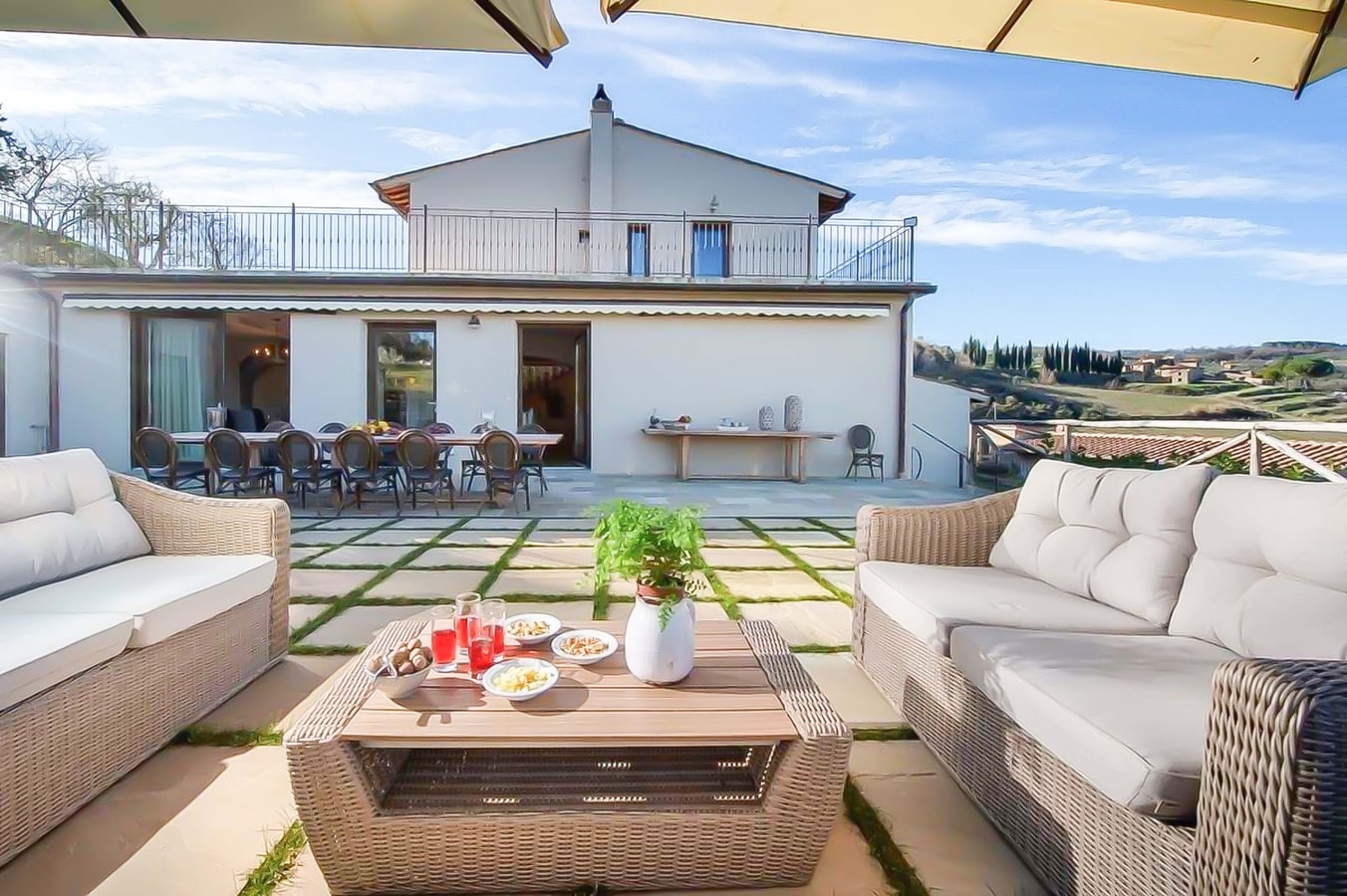 Villa Aberesh - Countryside villa with pool in Tuscany 3 Villas in Italy
