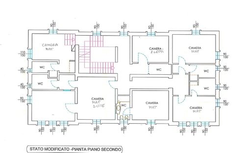 Castello Casalino – Guardistallo – Pisa area 44 Villas in Italy