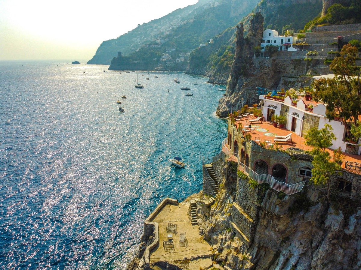 Villa Furore, with Pool and Direct Sea Access 51 Villas in Italy