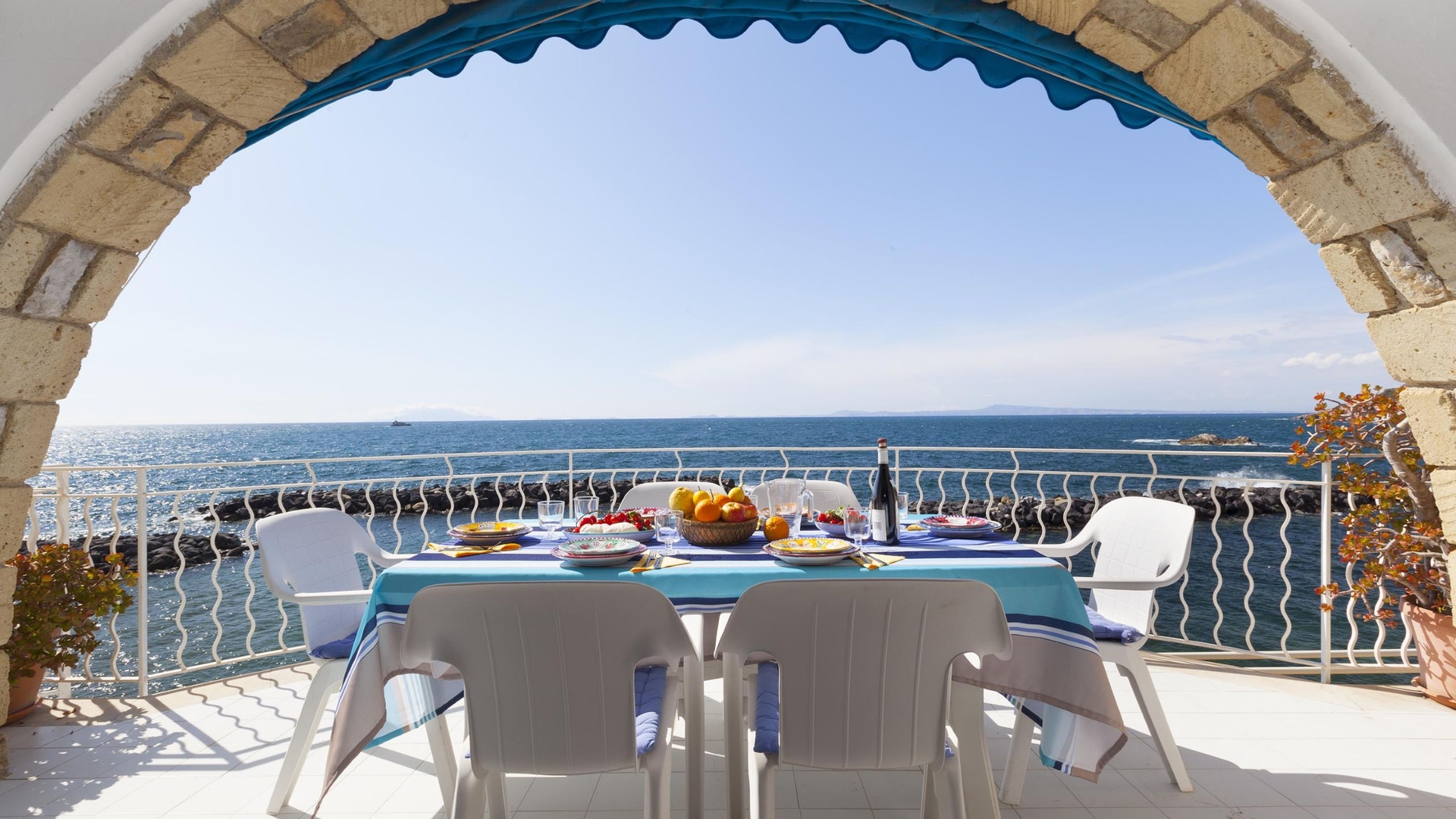 Case Marcia Mia - 2 adjacent seafront houses 43 Villas in Italy