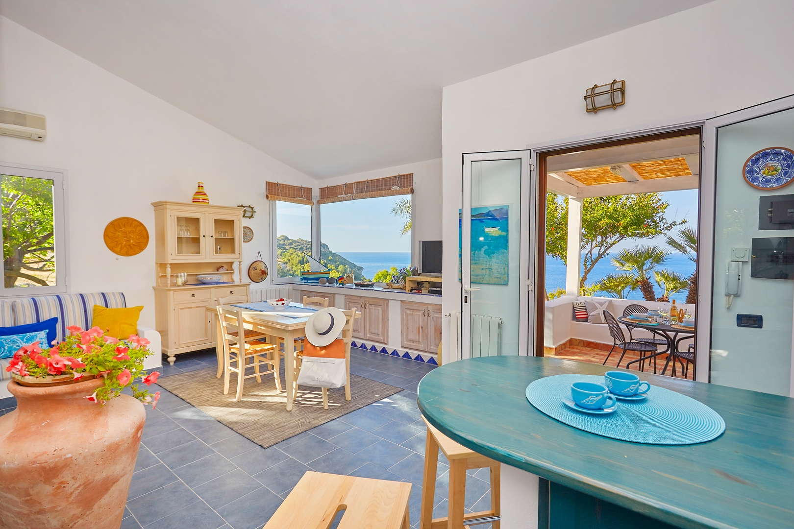 Villa Indaco, Cala Mazzo di Sciacca, Scopello area 4 Villas in Italy