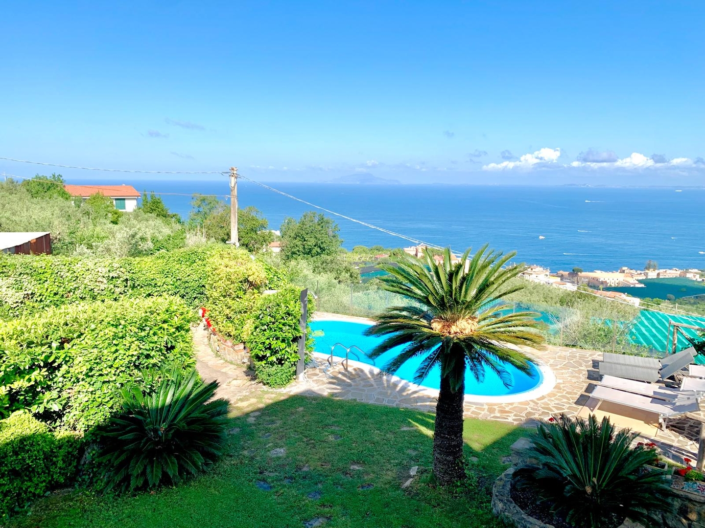 Villa Gesine with private pool and sea views 38 Villas in Italy