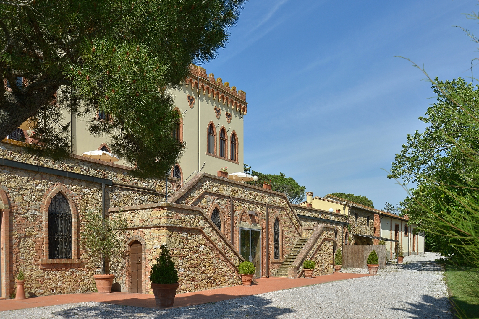 Castello Casalino – Guardistallo – Pisa area 34 Villas in Italy