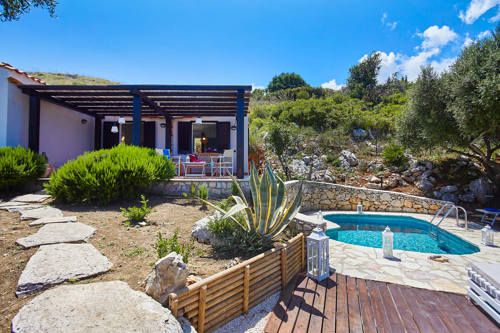 Villa Guscio – Castellamare del Golfo, Trapani area 3 Villas in Italy