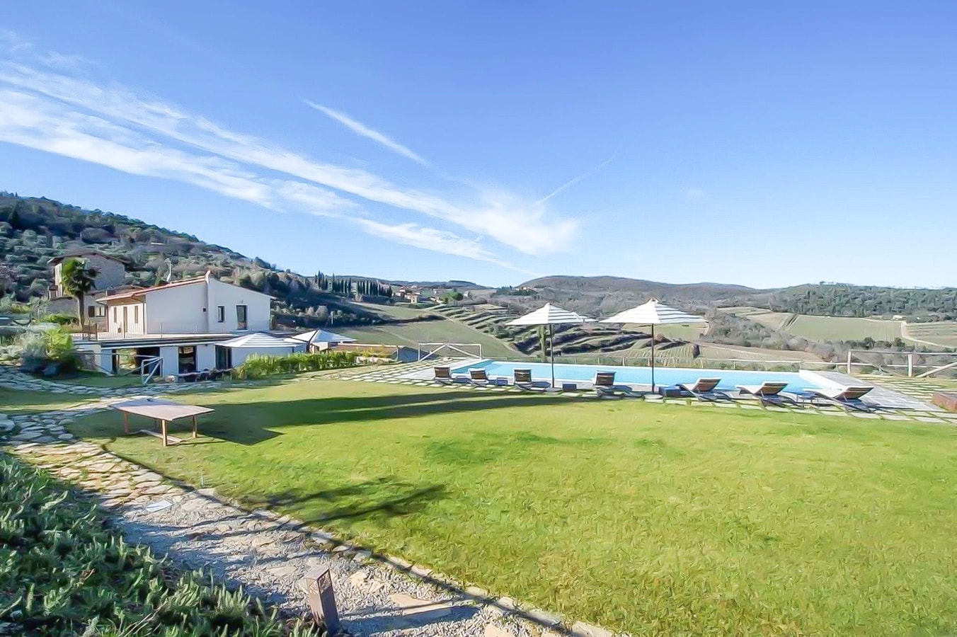 Villa Aberesh - Countryside villa with pool in Tuscany 53 Villas in Italy