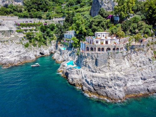 Villa Furore, with Pool and Direct Sea Access 47 Villas in Italy