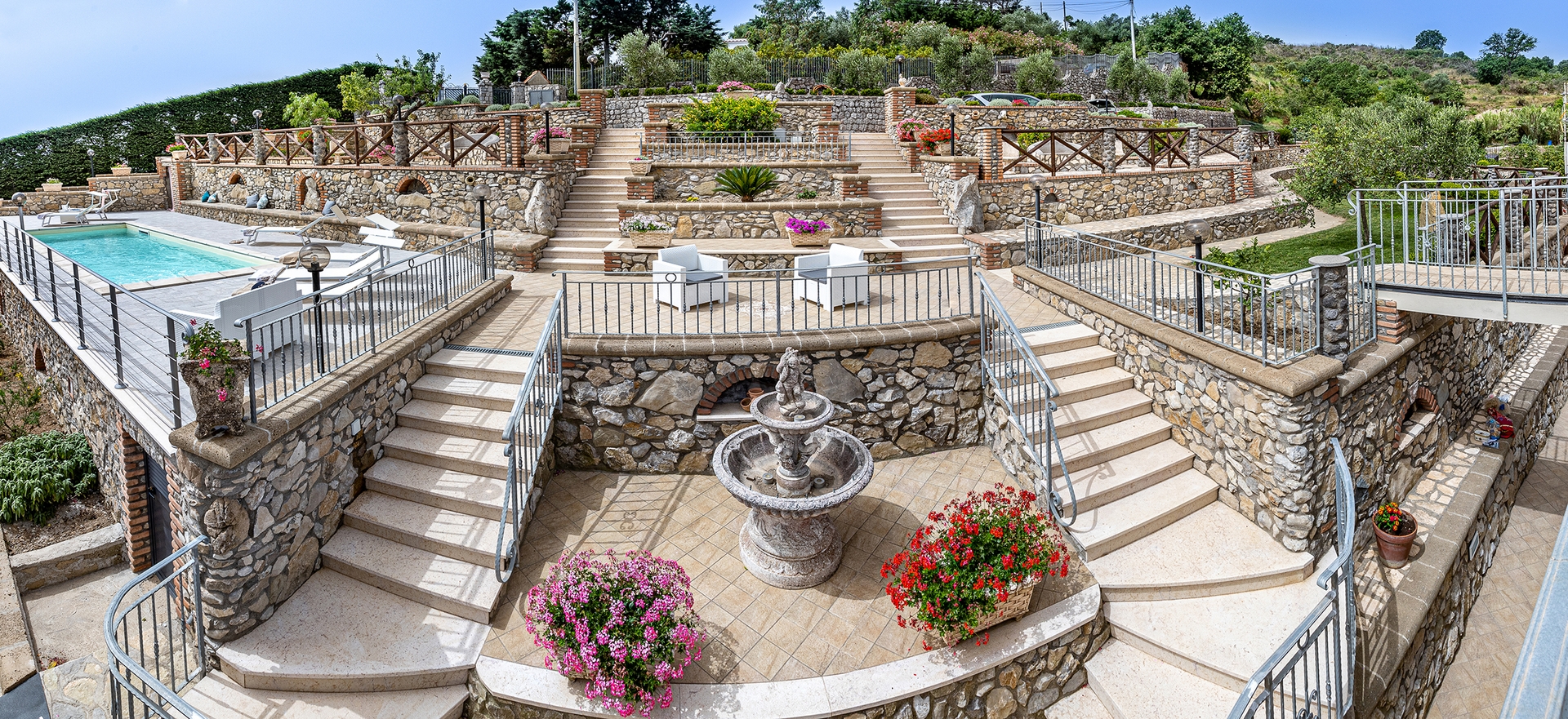 Villa Marcella with private pool and sea views 3 Villas in Italy