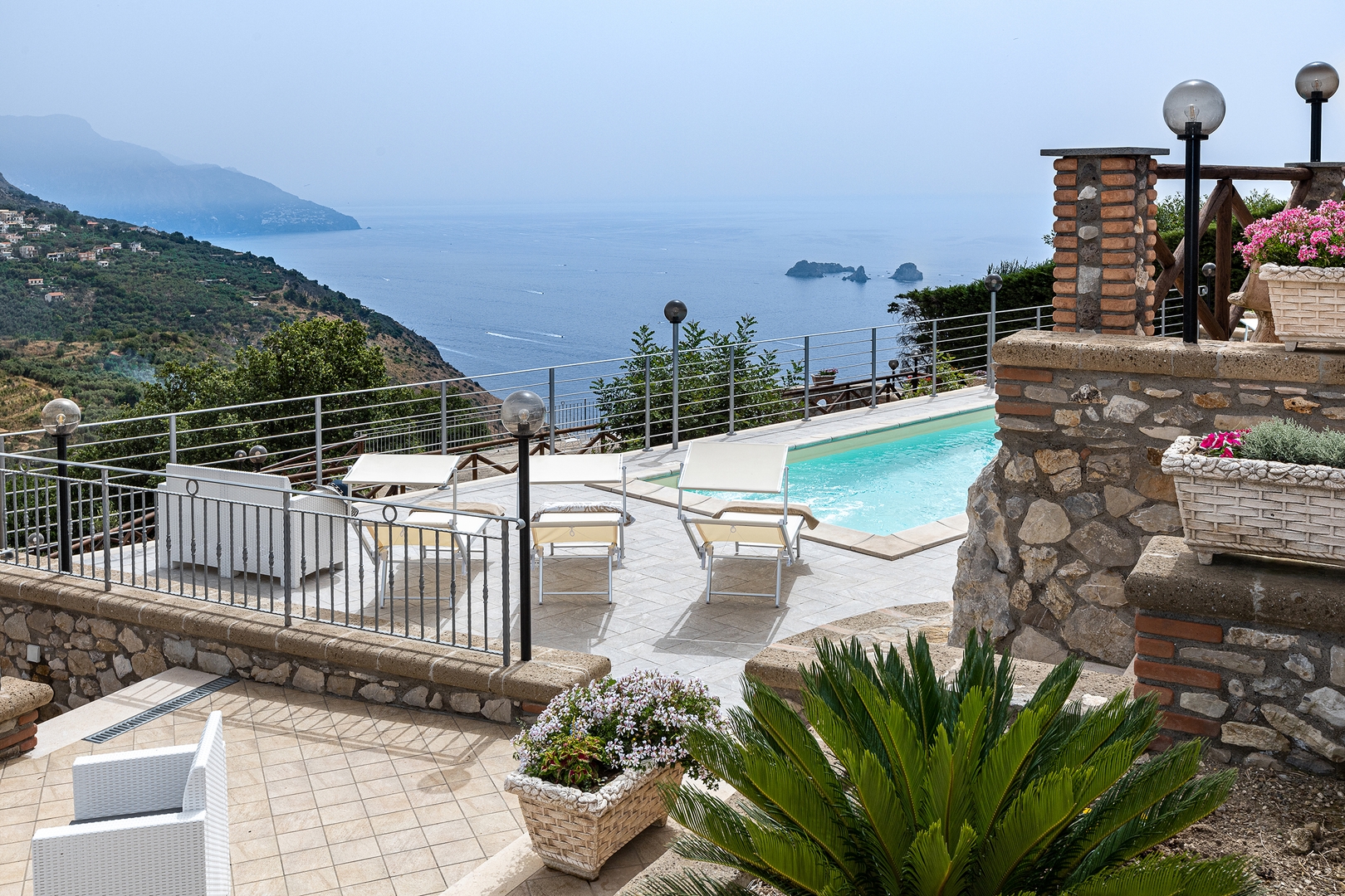 Villa Marcella with private pool and sea views 1 Villas in Italy