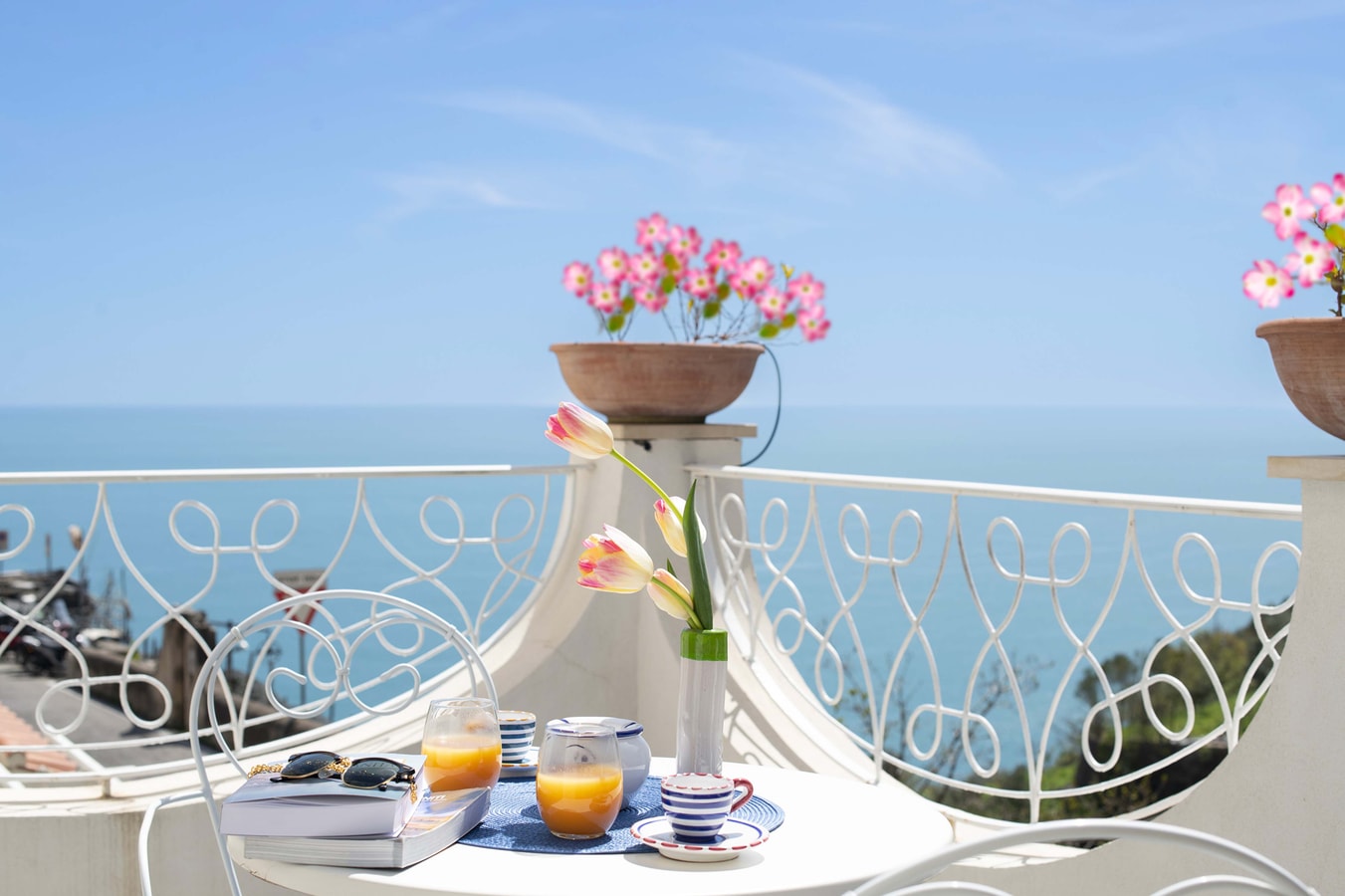 Villa Celeste, With Panoramic Terraces near Amalfi Villas in Italy