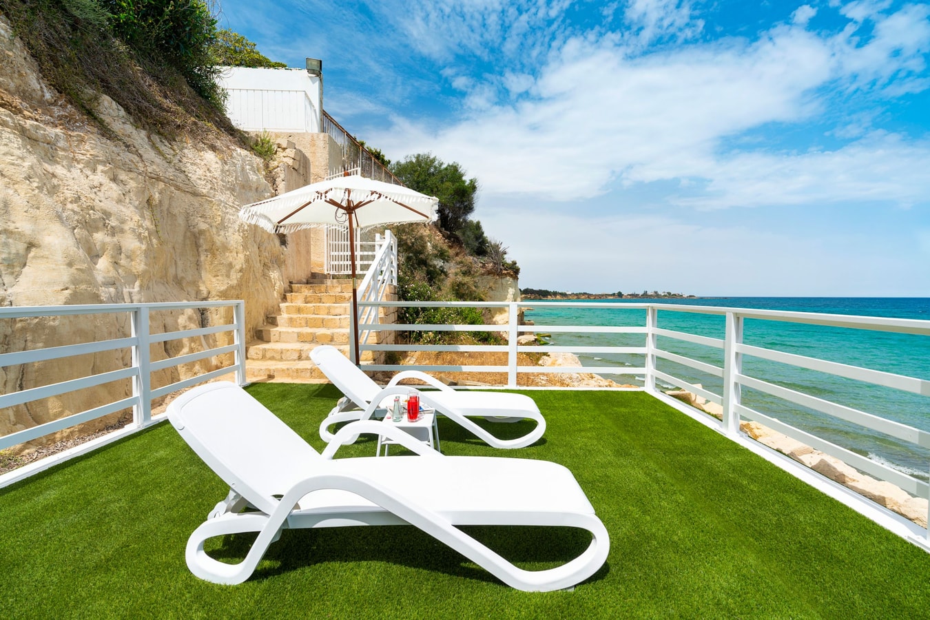 Villa Saveria (6 Guests) - Seafront with jacuzzi 34 Italian Breaks