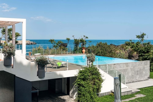 Villa Anemone (Murena) - sea front apartment 0 Italian Breaks