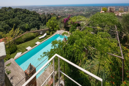 Villa Camaiore - Luxury restored castle with private pool 1 Italian Breaks