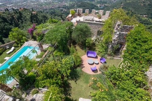 Villa Camaiore - Luxury restored castle with private pool 2 Italian Breaks