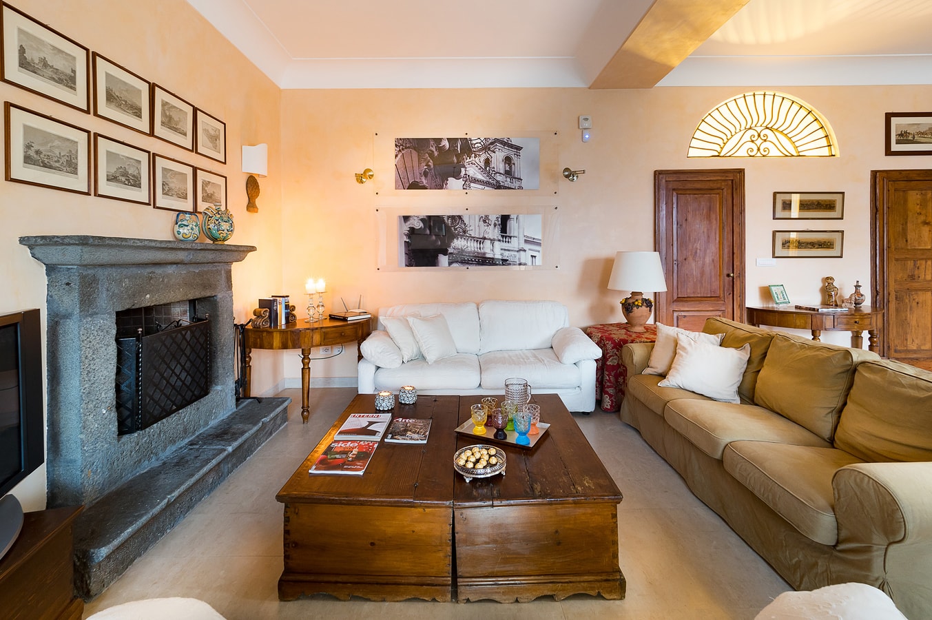 Villa Inessa with private pool, Mt. Etna Area 4 Italian Breaks