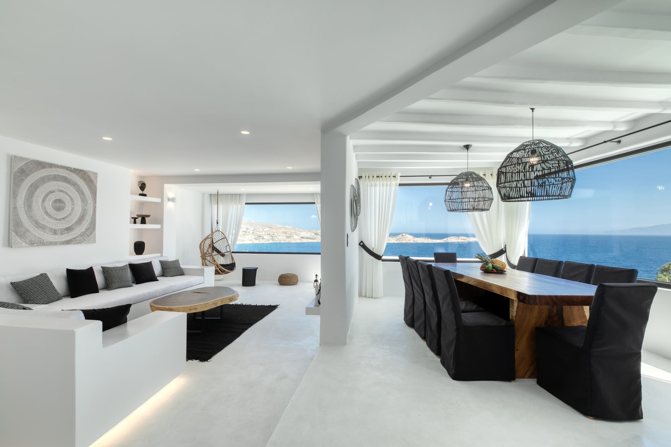 Luxury modern villa with swimming pool and private beach path in Mykonos 6 My Villa Breaks