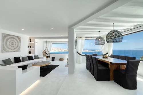 Luxury modern villa with swimming pool and private beach path in Mykonos 6 My Villa Breaks