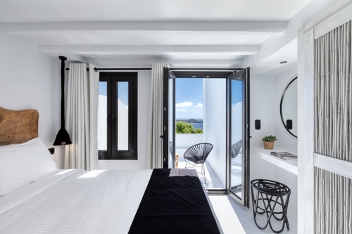 Luxury modern villa with swimming pool and private beach path in Mykonos 24 My Villa Breaks