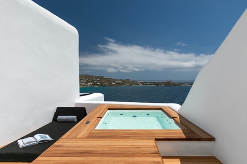 Luxury modern villa with swimming pool and private beach path in Mykonos 32 My Villa Breaks