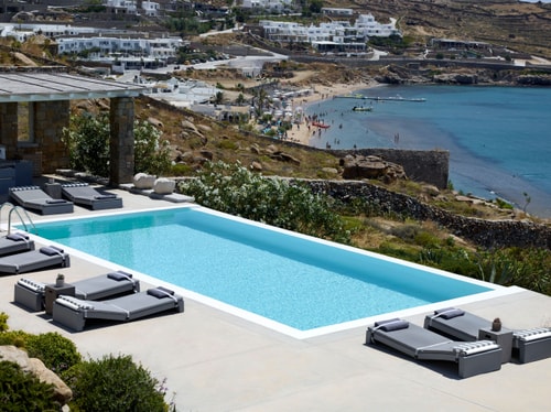 Luxury modern villa with swimming pool in Mykonos 0 My Villa Breaks