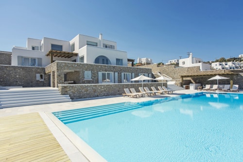 Luxury modern villa with swimming pool in Mykonos 0 My Villa Breaks