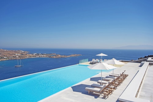 Luxury modern villa with swimming pool in Mykonos 1 My Villa Breaks
