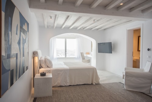 Luxury modern villa with swimming pool in Mykonos 22 My Villa Breaks