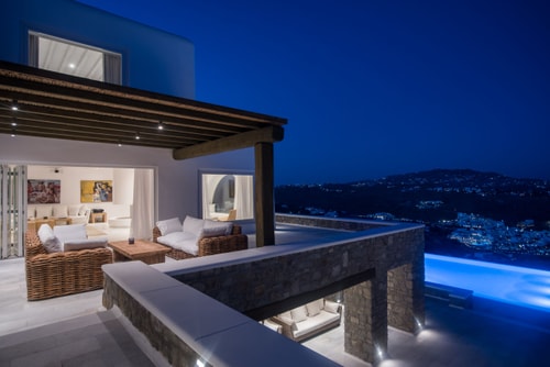 Luxury modern villa with swimming pool in Mykonos 47 My Villa Breaks