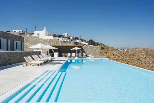 Luxury modern villa with swimming pool in Mykonos 49 My Villa Breaks