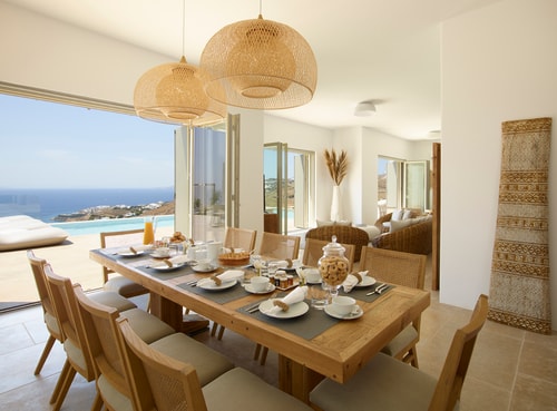 Luxury modern villa with swimming pool in Mykonos 11 My Villa Breaks