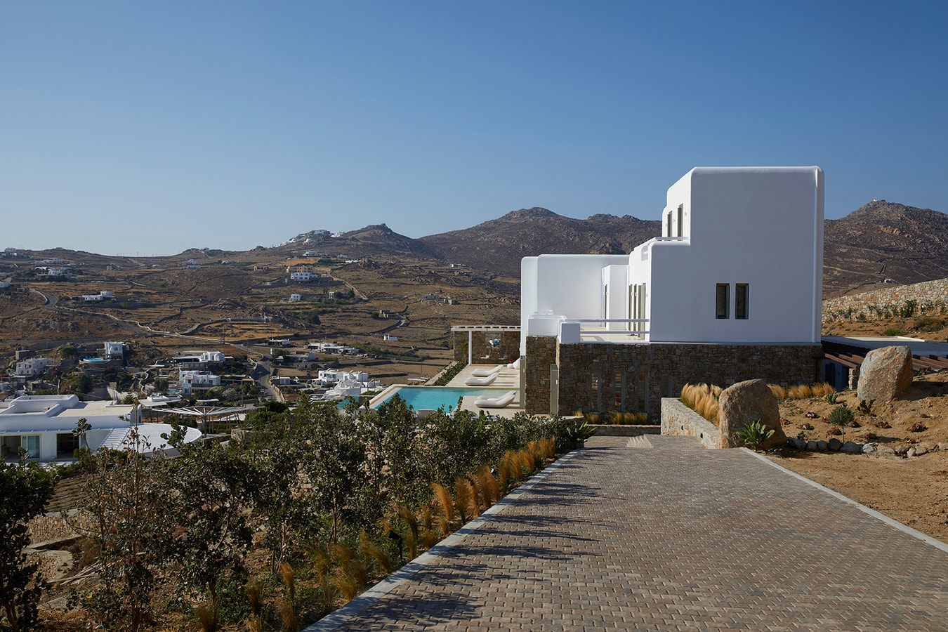 Luxury modern villa with swimming pool in Mykonos 48 My Villa Breaks