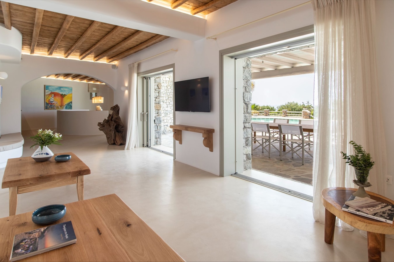 Luxury modern villa with swimming pool in Mykonos 3 My Villa Breaks