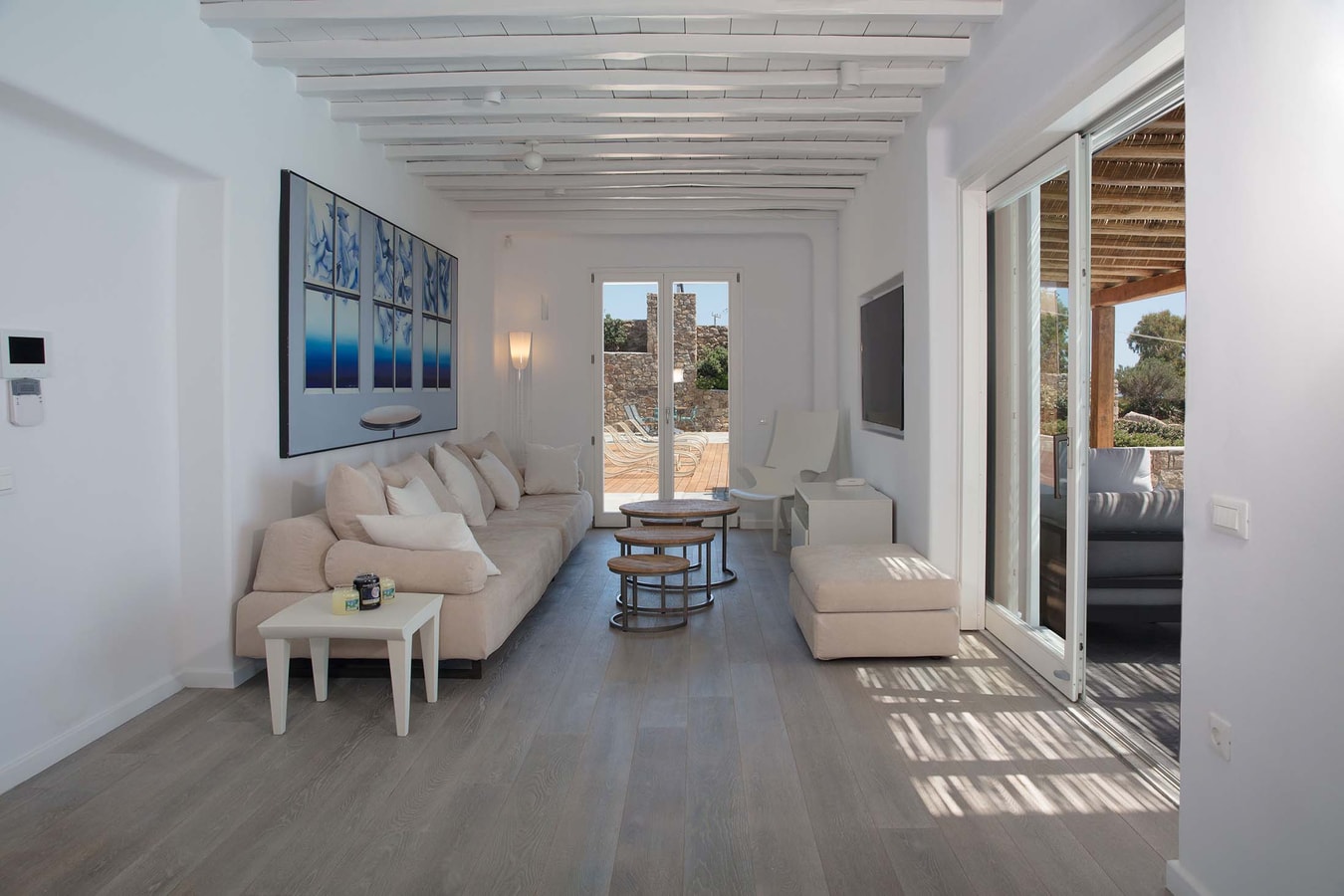 Luxury modern villa with swimming pool in Mykonos 29 My Villa Breaks