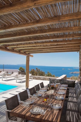 Luxury modern villa with swimming pool in Mykonos 33 My Villa Breaks