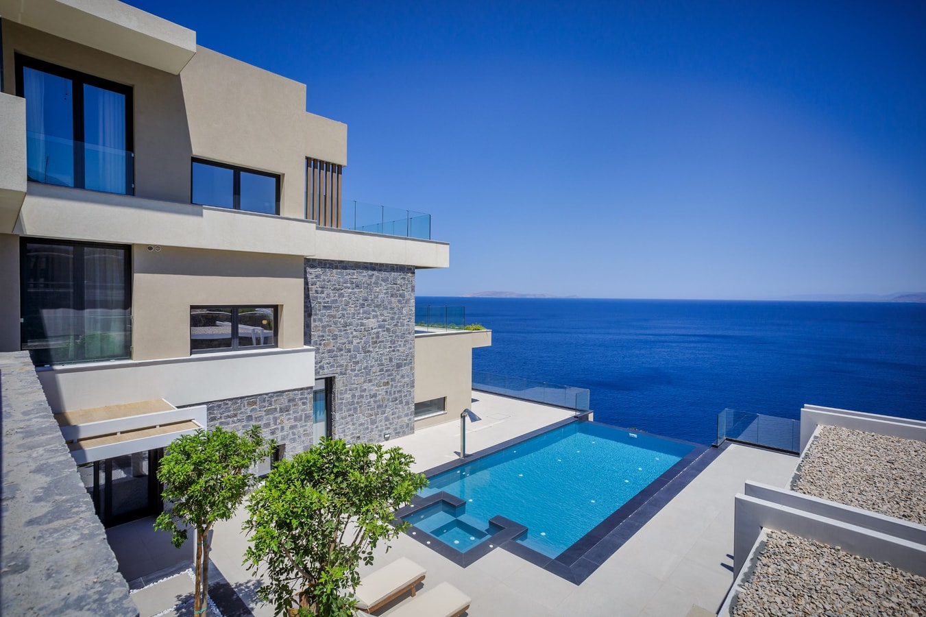 Luxury modern villa with swimming pool in Crete The Prestige Villa Collection