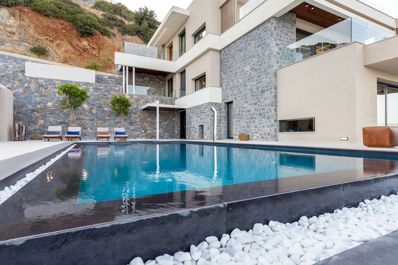 Luxury modern villa with swimming pool in Crete 1 The Prestige Villa Collection