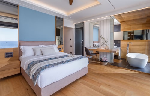 Luxury modern villa with swimming pool in Crete 9 The Prestige Villa Collection