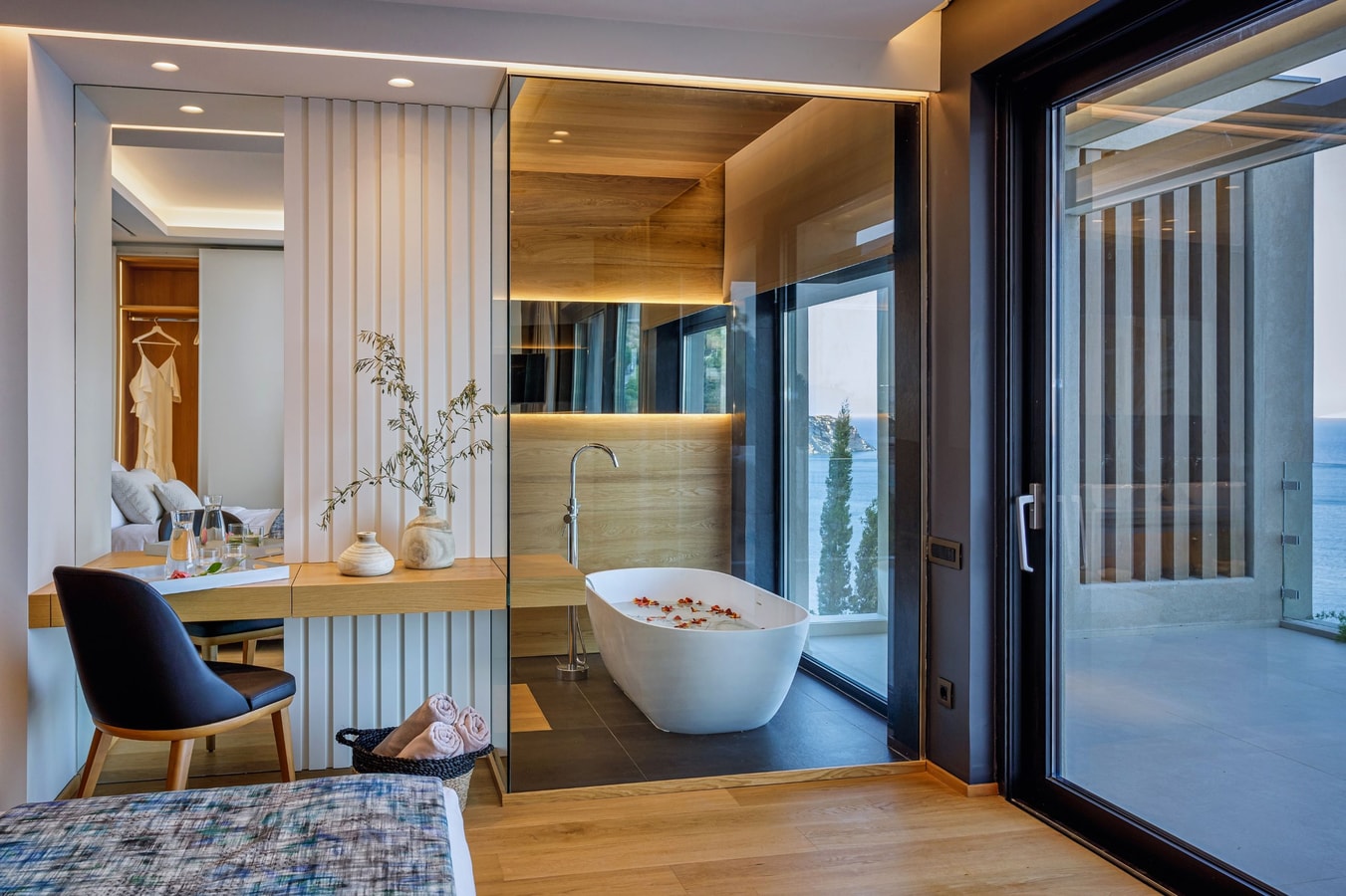 Luxury modern villa with swimming pool in Crete 40 The Prestige Villa Collection