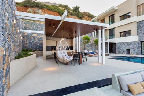 Luxury modern villa with swimming pool in Crete 43 The Prestige Villa Collection